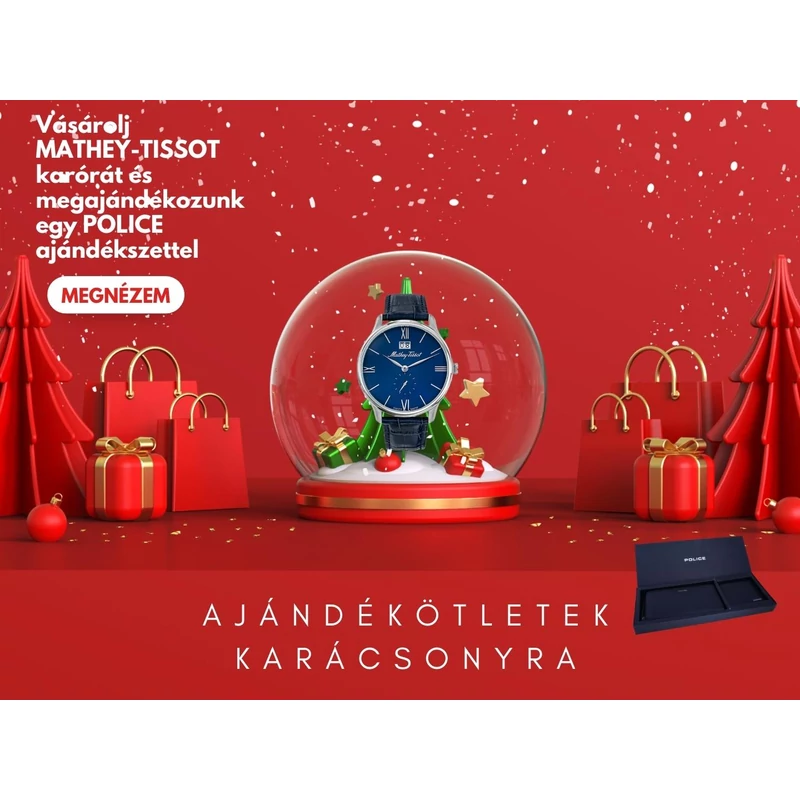 POLICE KARÁCSONYI AJÁNDÉKSZETTEL