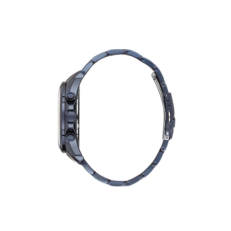 Masszív acél karcsattal