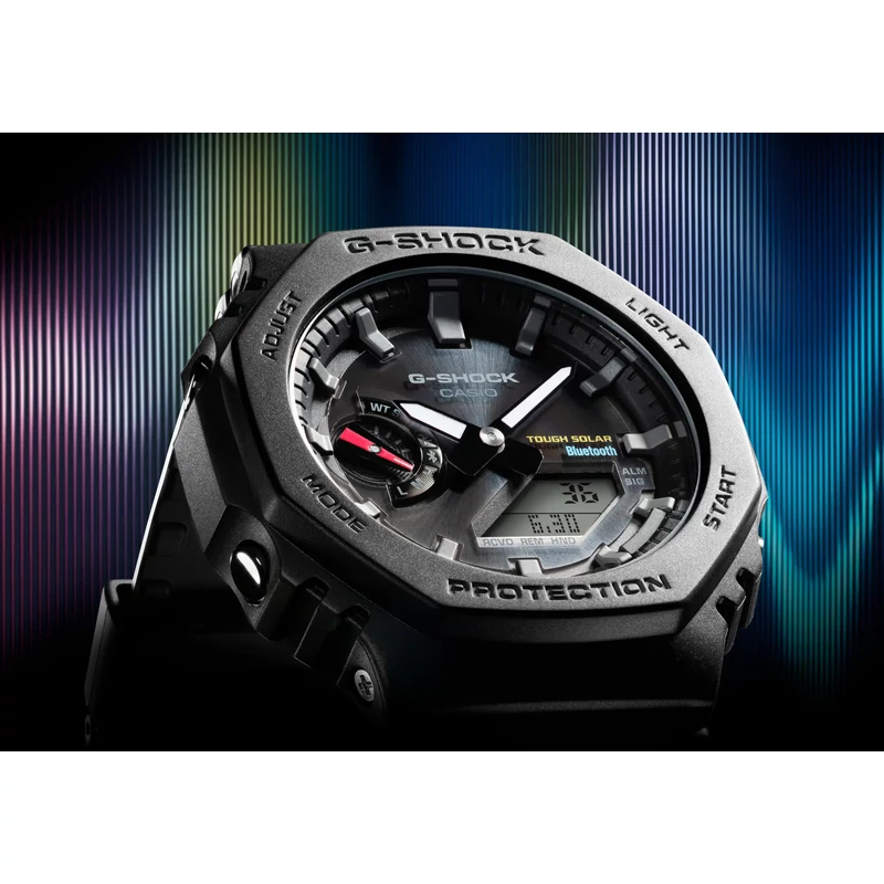 CASIO G-SHOCK CasiOak Carbon Core Guard Tough Solar Bluetooth karóra GA-B2100-1AER