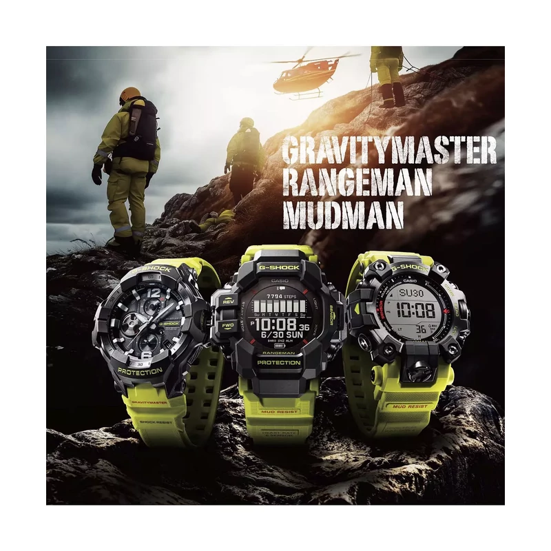 CASIO G-SHOCK Rangeman GPS Bluetooth karóra GPR-H1000RY-1A