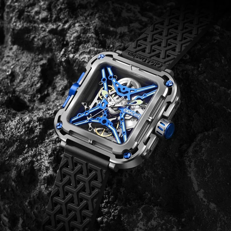 Blue Skeleton Design
