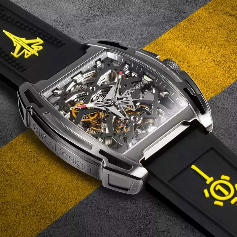 CIGA DESIGN Z-Series Skeleton Aircraft Carrier Automatic Limited Edition karóra Z061-IPTI-W5BK