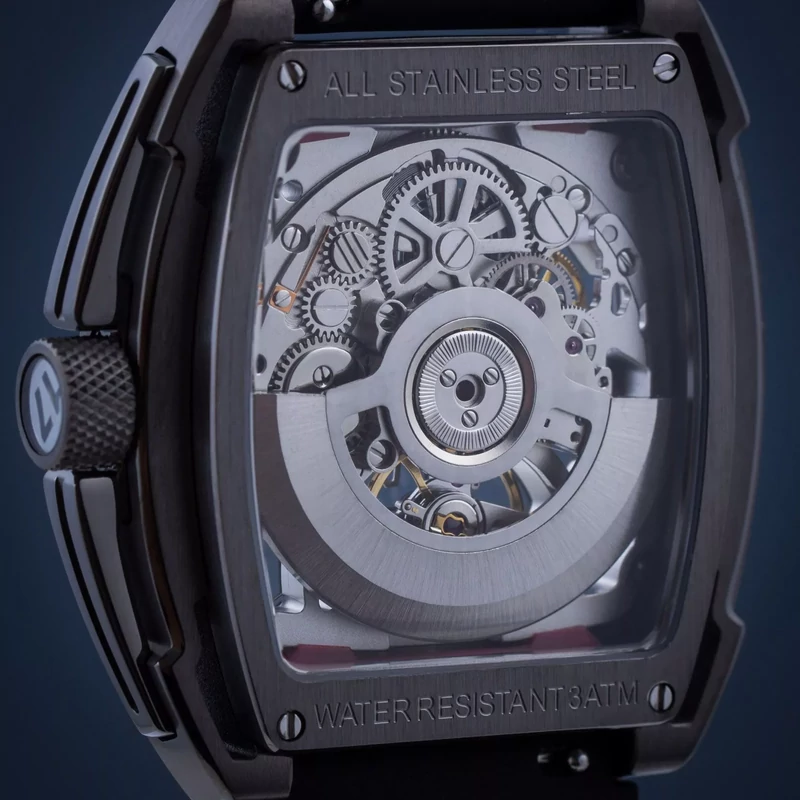 CIGA DESIGN Z-Series Skeleton Aircraft Carrier Automatic Limited Edition karóra Z061-IPTI-W5BK