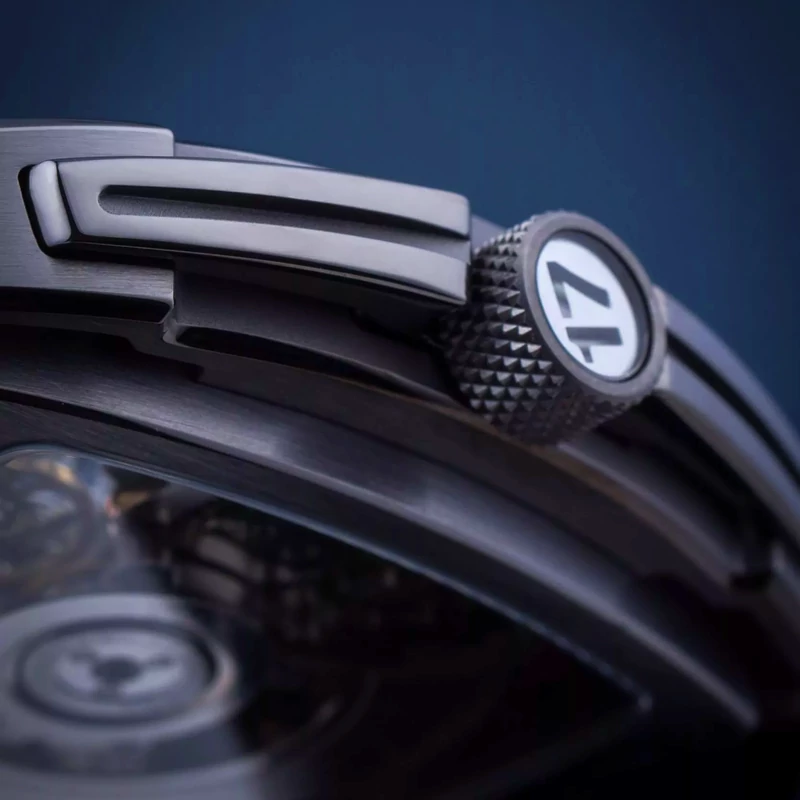 CIGA DESIGN Z-Series Skeleton Aircraft Carrier Automatic Limited Edition karóra Z061-IPTI-W5BK