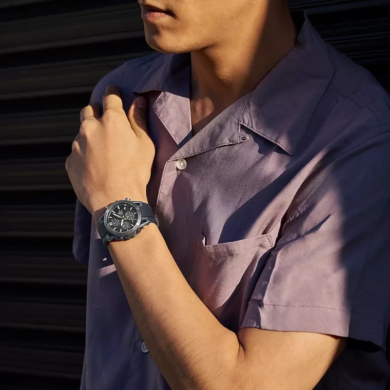 CASIO EDIFICE Premium Tough Solar Carbon karóra EFS-S640PB-1