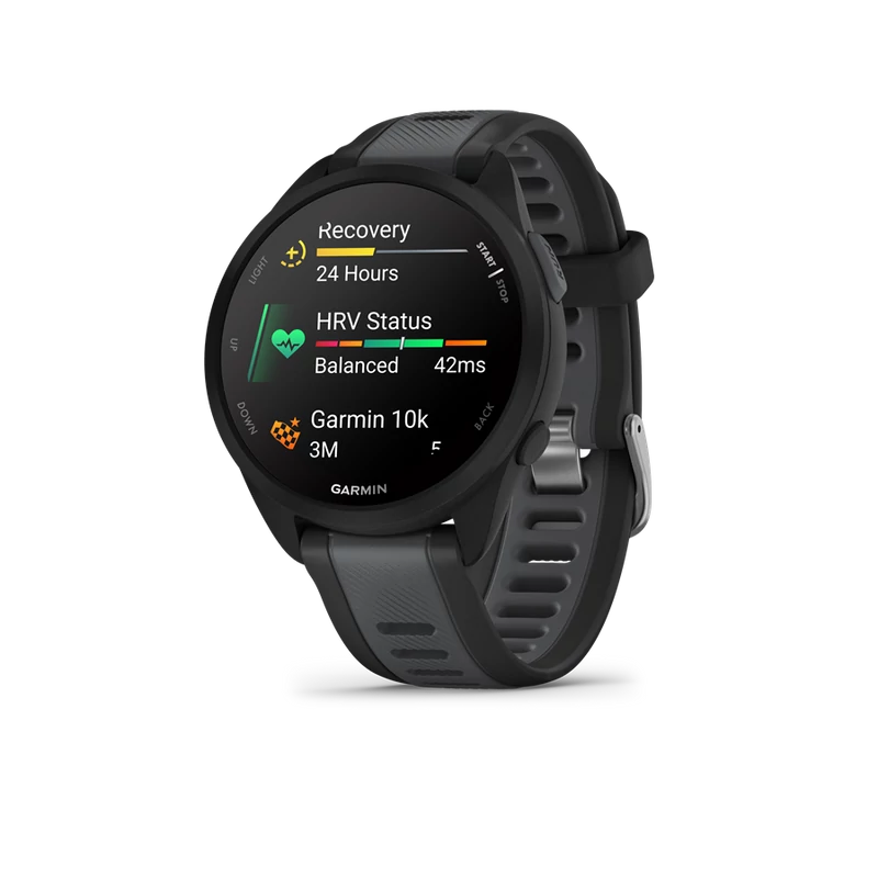 GARMIN Forerunner 165 Music Black karóra 010-02863-30