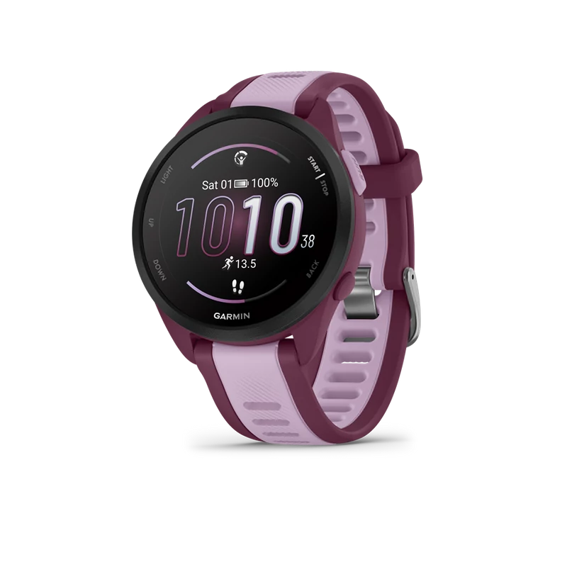 GARMIN Forerunner 165 Music Berry karóra 010-02863-33