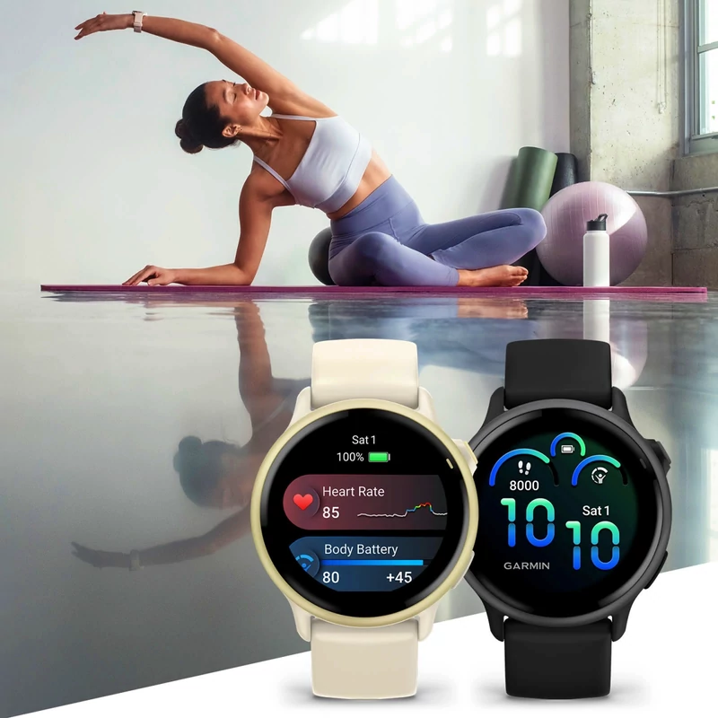 GARMIN Vivoactive 6 Ivory karóra 010-02985-01