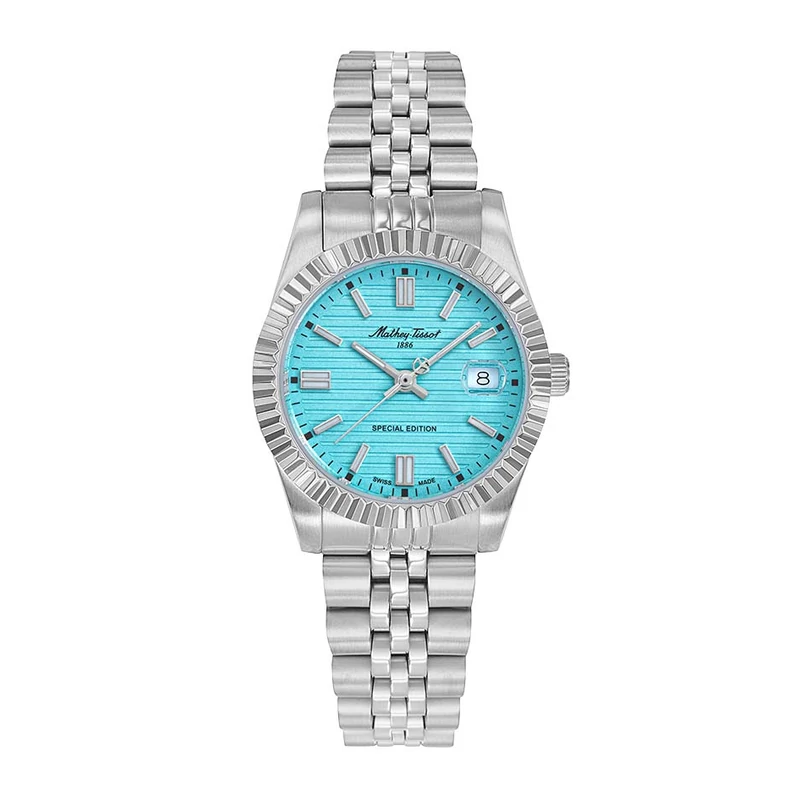 Tiffany kék számlappal