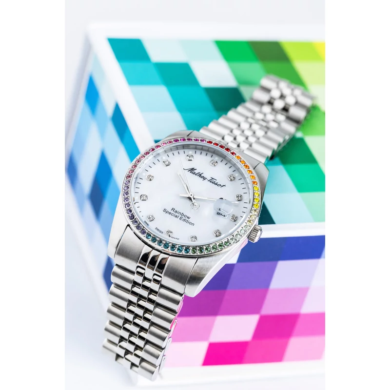 MATHEY-TISSOT Mathy Rainbow Special Edition karóra H809AQI