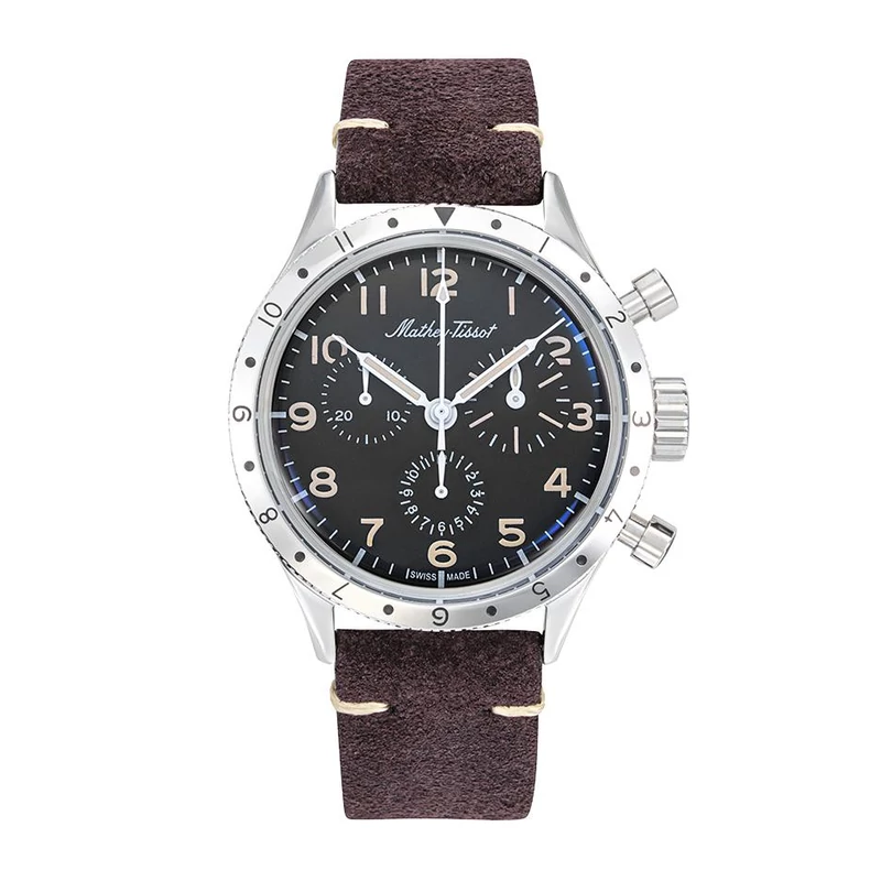 Mathey - Tissot svájci férfi karóra  H1821CHALNG