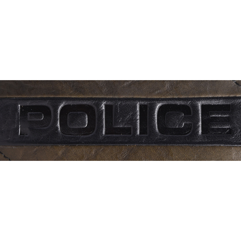 POLICE Facade Overflap Olive pénztárca PT3018363_5-152